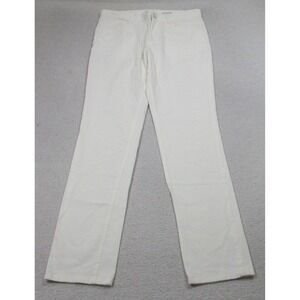G/FORE Jeans Mens 32x32 (32x31) White Straight Leg Stretch Denim Golf Pants